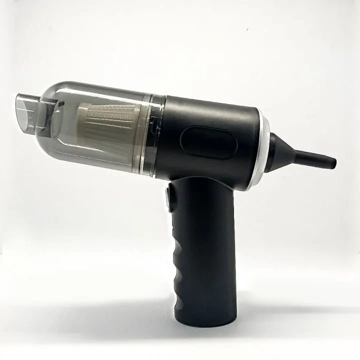 3 in 1 Portable Wireless Vacuum Cleaner – High Power Suction, Air Pump & Duster for Home, Car & Laptop