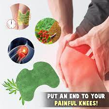 Herbal Knee Pain Relief Patch – Heat Therapy For Joint & Muscle Comfort, Natural Ingredients (Pack Of 10 Pcs)
