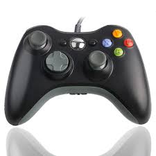 XBOX360 DUAL SHOCK BLACK WIRED